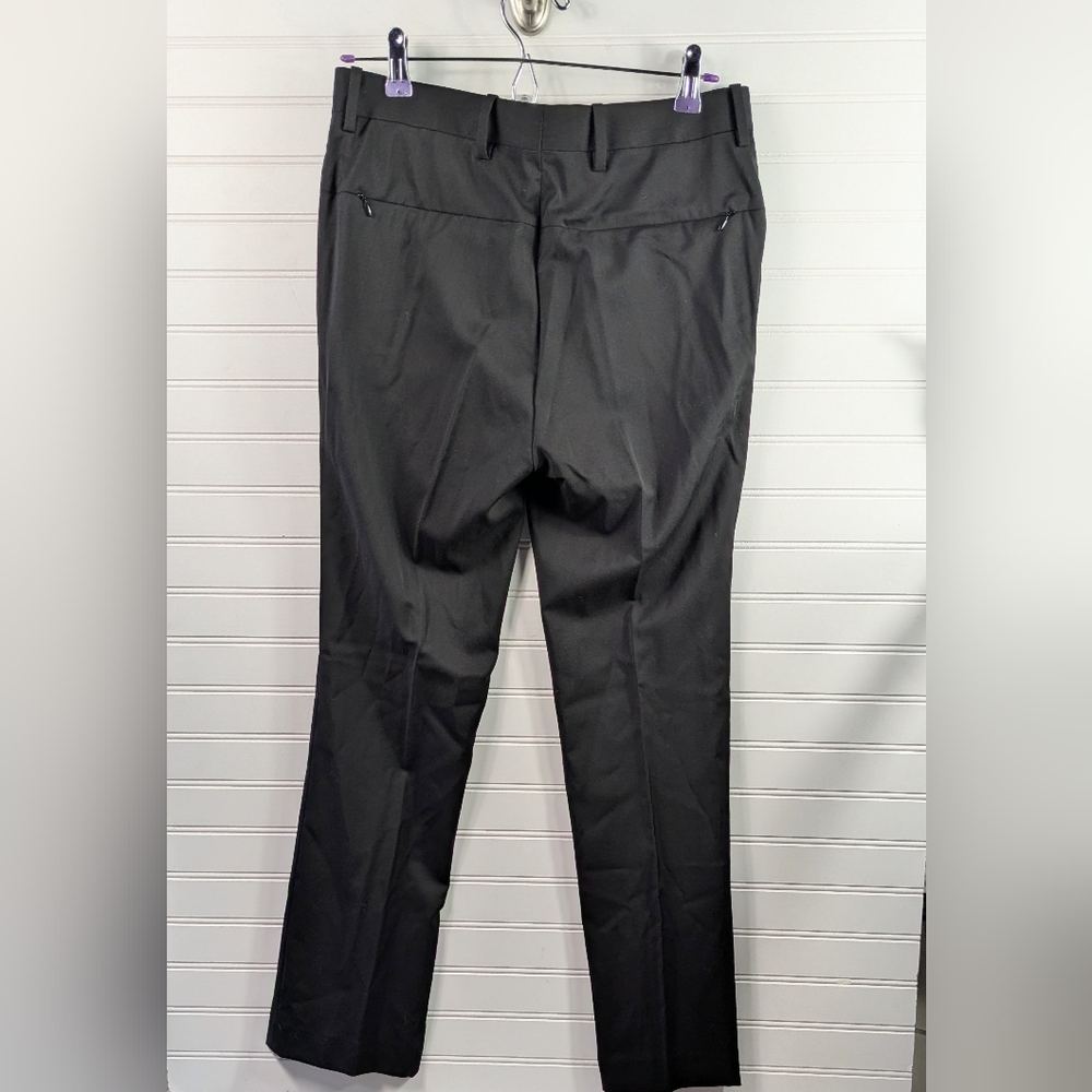 Helmut Lang Classic SKINNY leg High Waisted Cropped Black Pant 4 - Picture 14 of 15